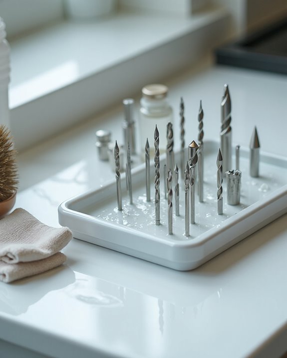 clean and sanitize bits