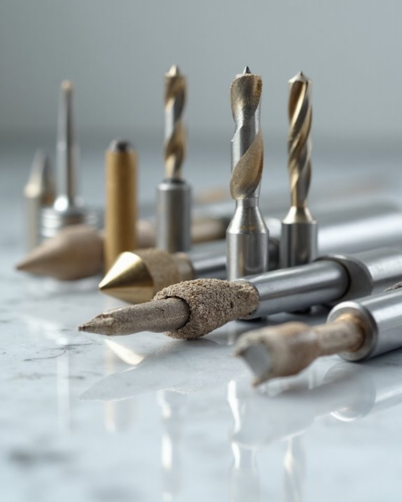 diverse materials and shapes