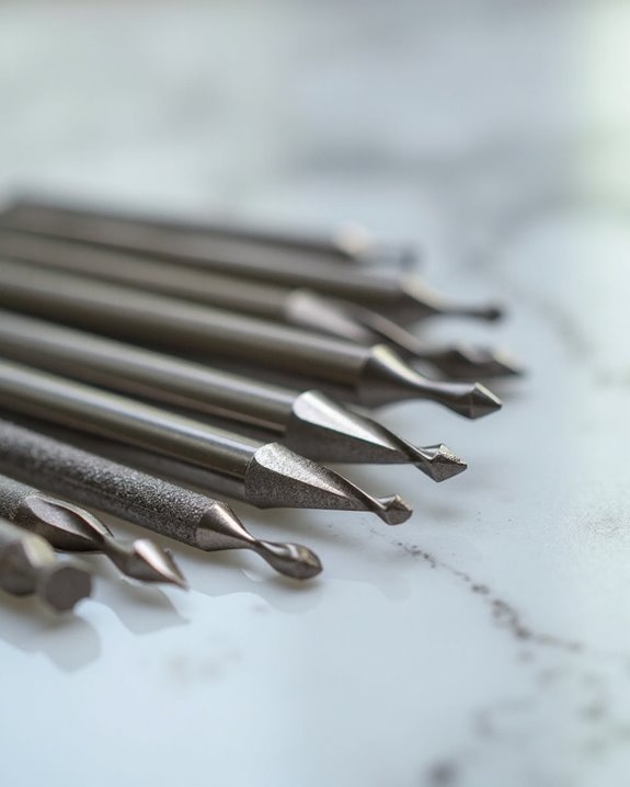 durable heat dissipating nail bits