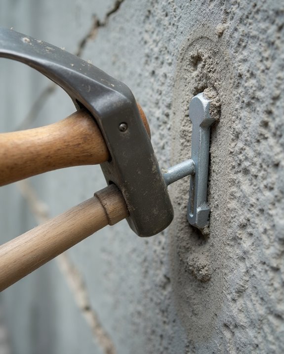 five step hammer nailing technique