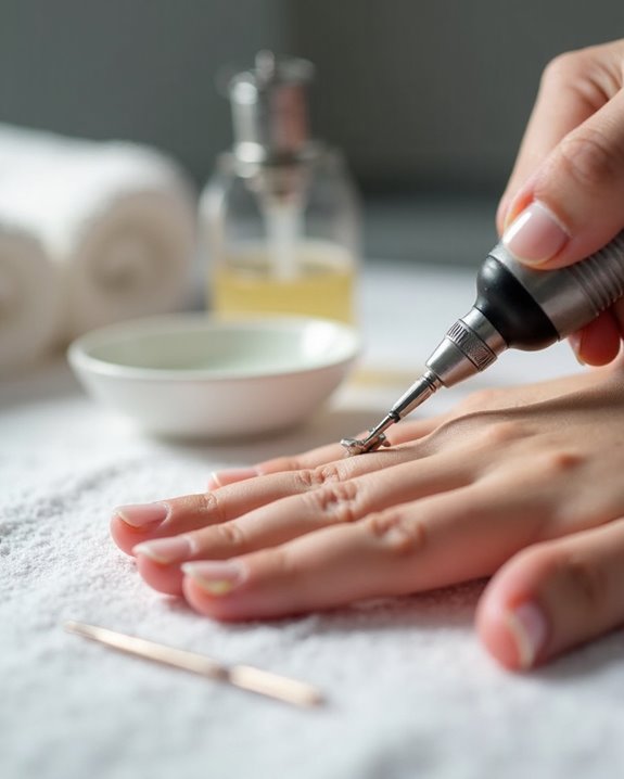 low speed cuticle technique