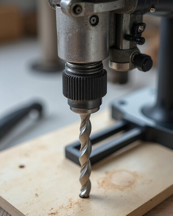 mandrel alignment and tightening