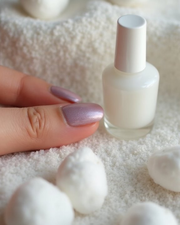 nail care while drying