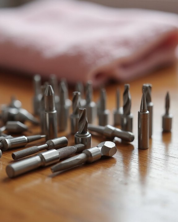 nail drill bits functions