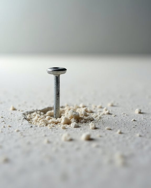 nails hold in drywall