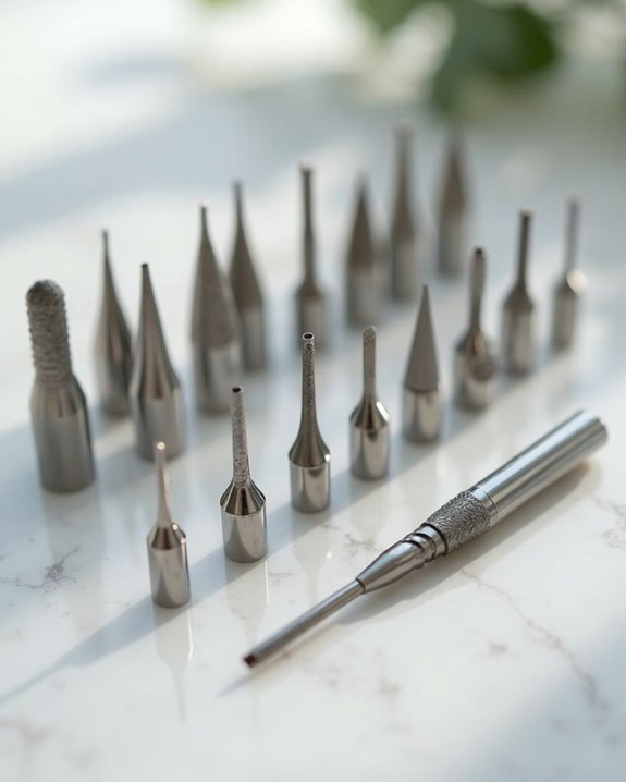 precise cuticle bit shapes
