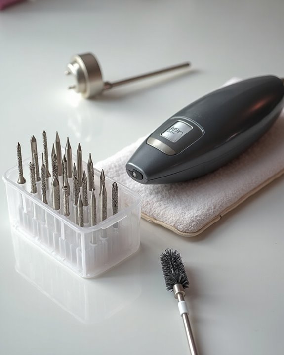 proper nail drill storage