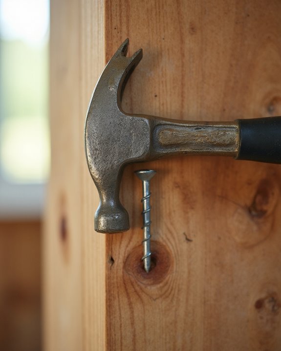 secure brick nail techniques