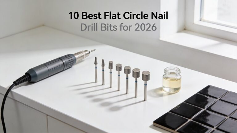 top 10 flat circle nail drills
