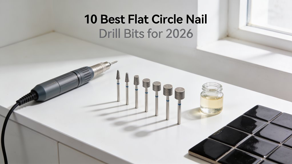 top 10 flat circle nail drills