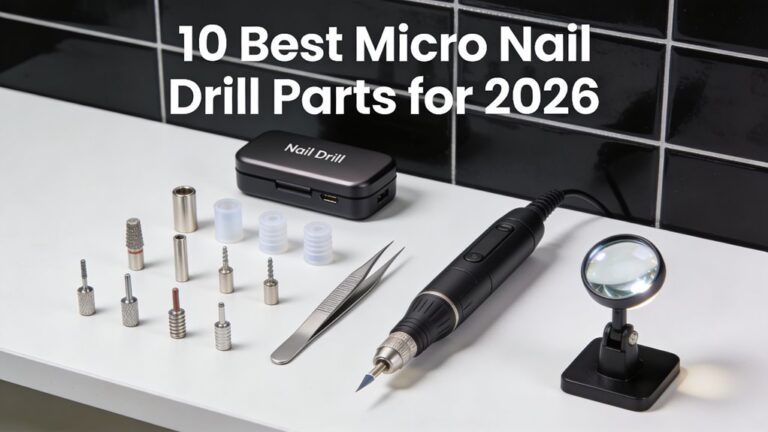 top micro nail drill parts