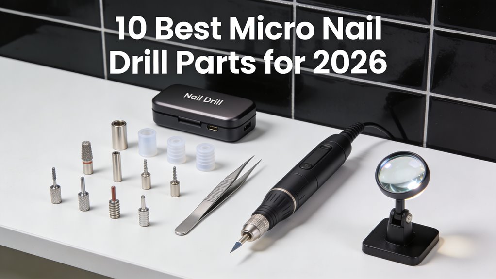 top micro nail drill parts